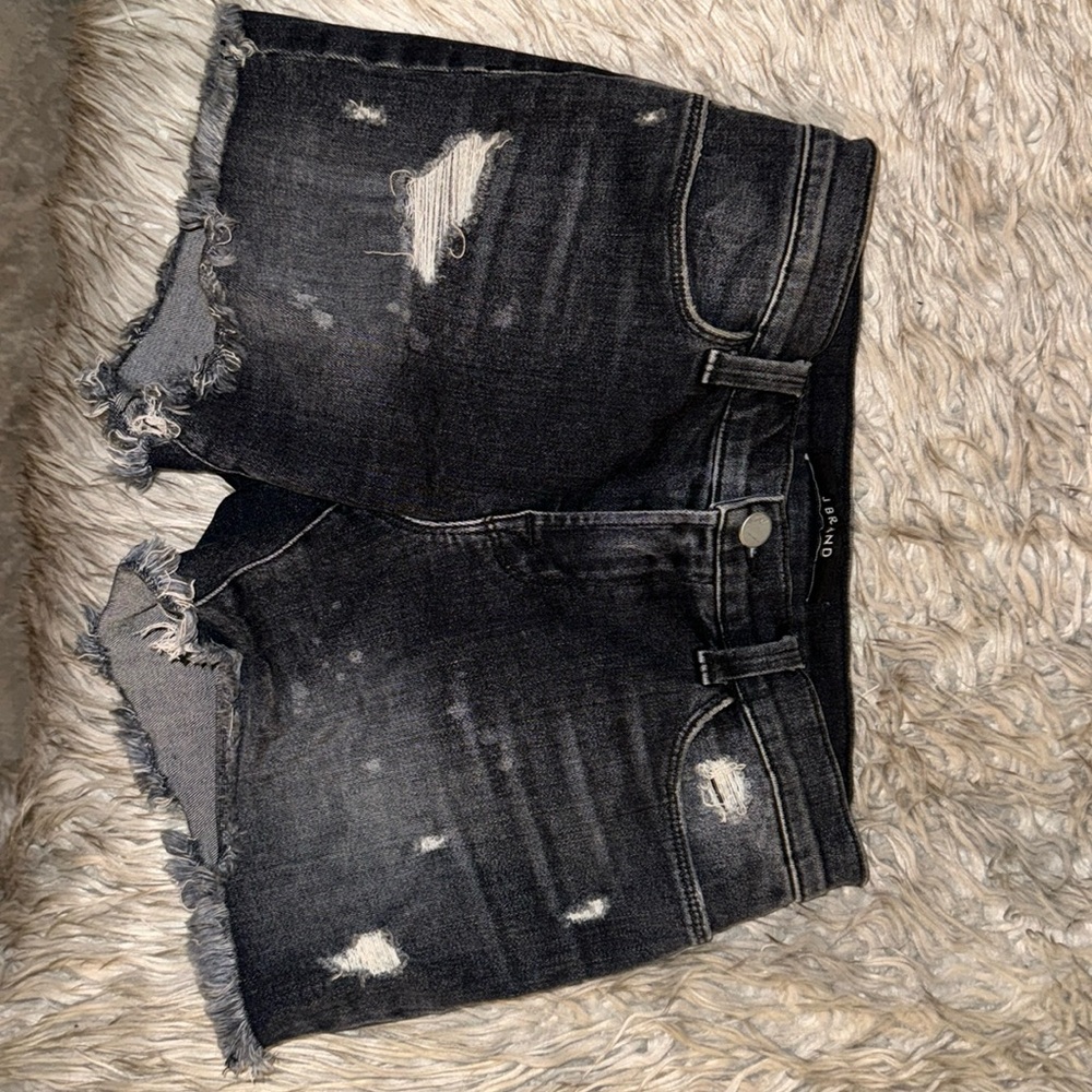 J Brand distressed denim shorts 25